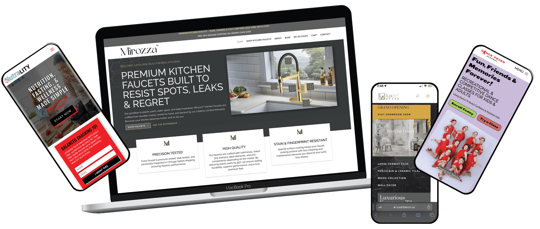 branding + web design + SEO Tampa-FL