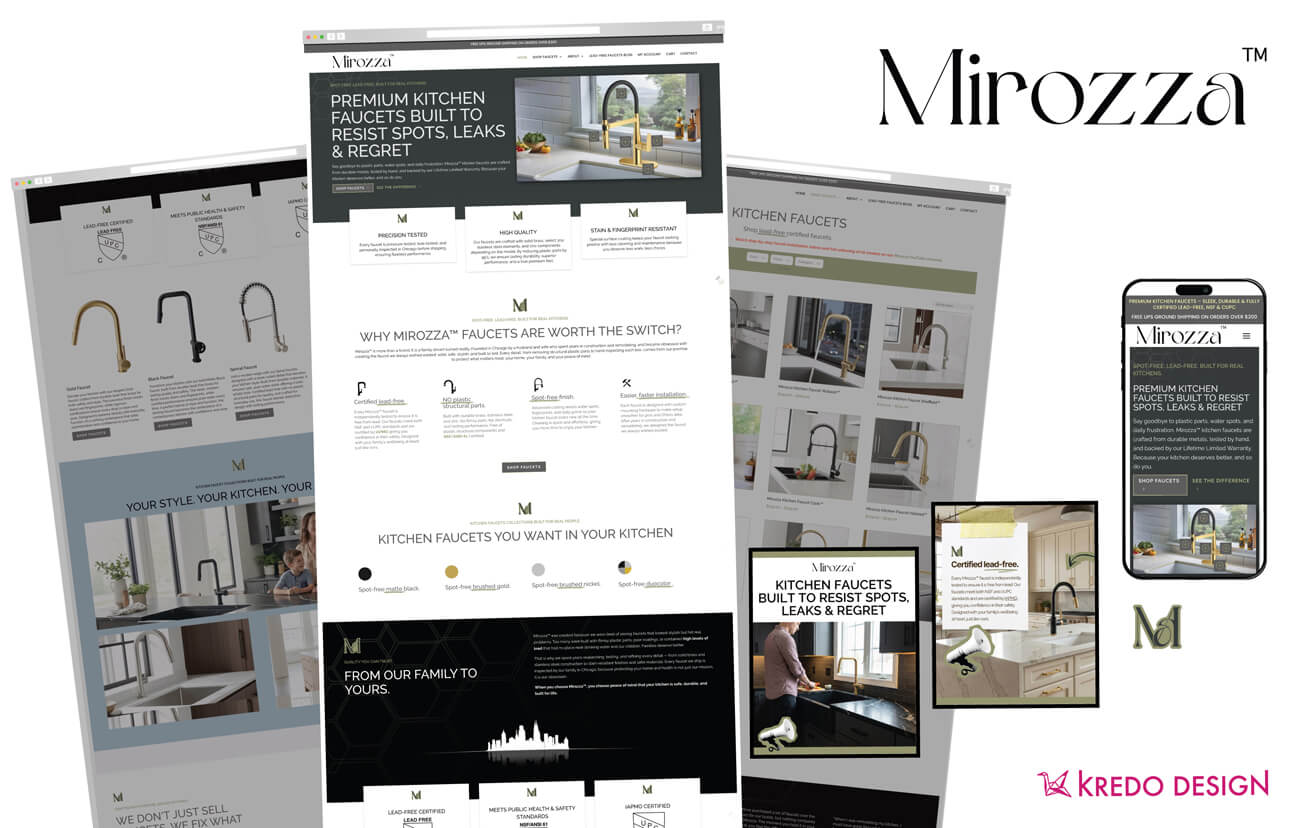 Mirozza Certified Lead-Free-Faucets Web Design SEO