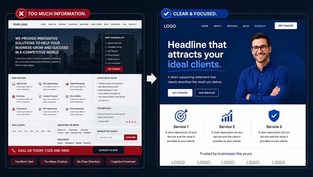 why your website is not converting